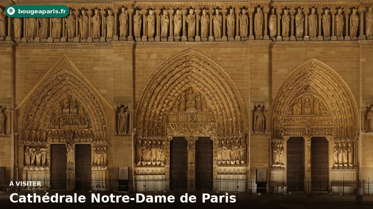 Cathédrale Notre-Dame de Paris à Paris, station Cité