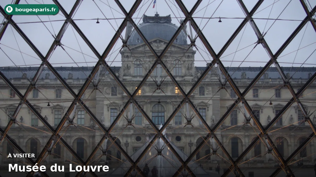 Musée du Louvre à Paris, station Louvre - Rivoli