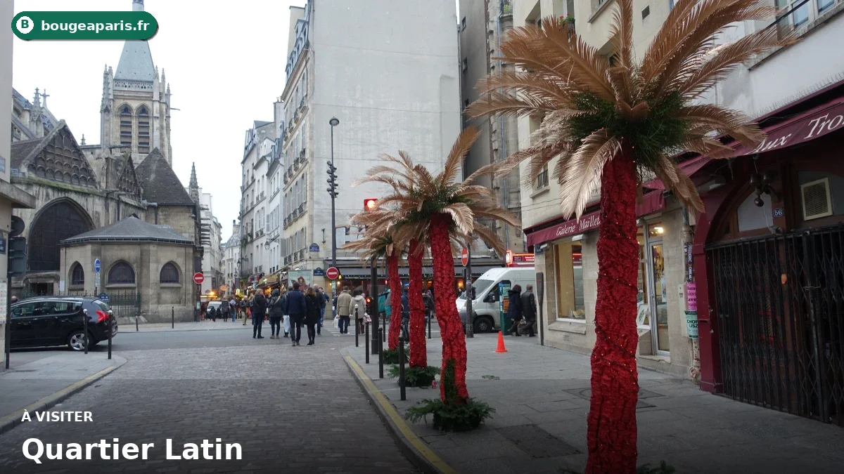 Quartier Latin à Paris, station Saint-Michel — Notre-Dame