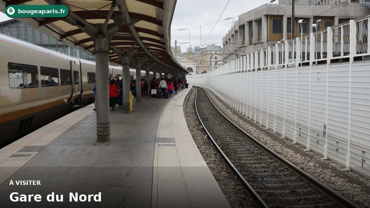 Gare du Nord à Paris, station Gare du Nord