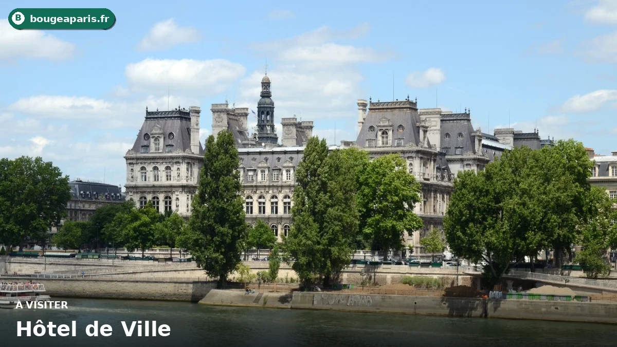 Hôtel de Ville à Paris, station Hôtel de Ville