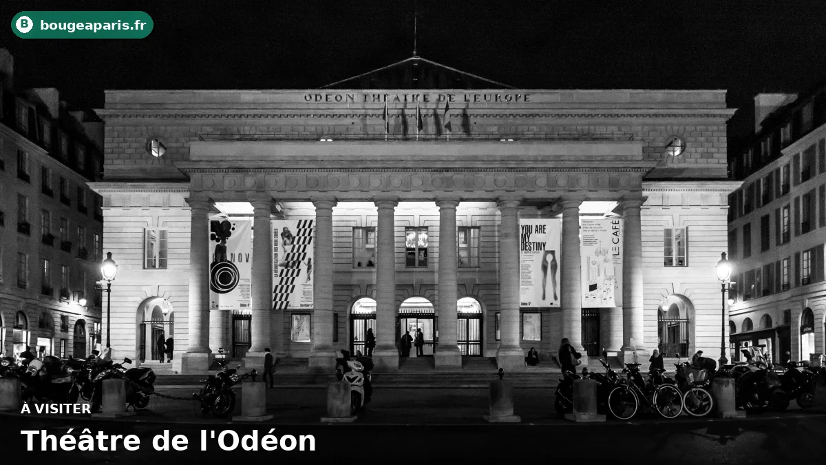 Théâtre de l'Odéon à Paris, station Odéon