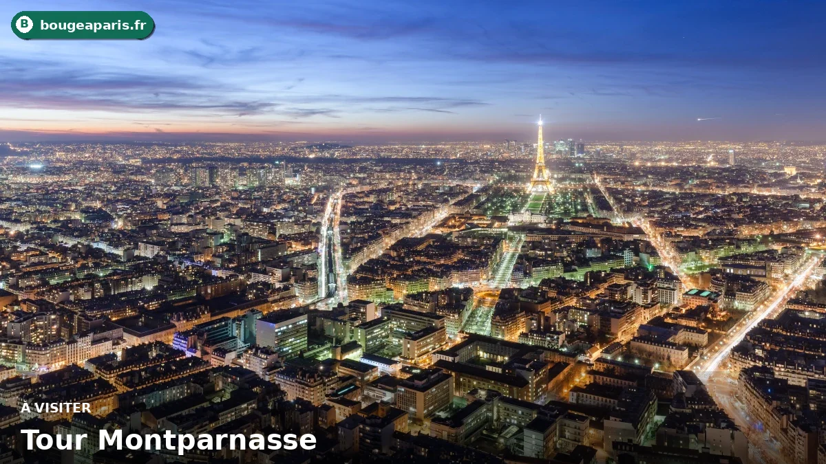 Tour Montparnasse à Paris, station Montparnasse-Bienvenüe